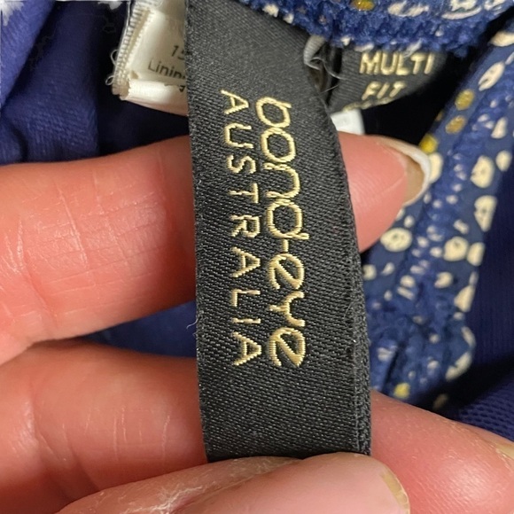 Bond-Eye Australia women’s one piece bathing suit blue size 10 - Picture 12 of 12